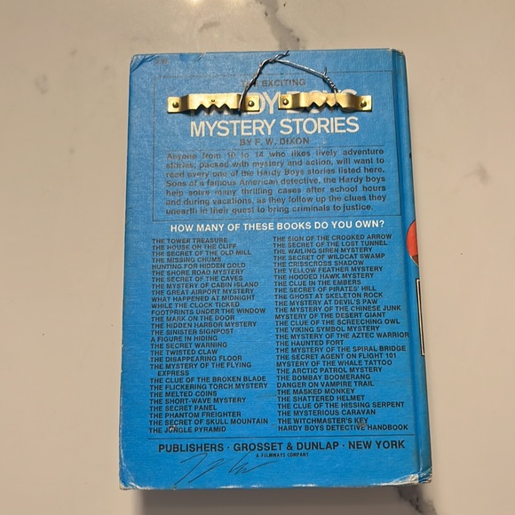 Hardy Boys book key rack - Picture 2 of 3